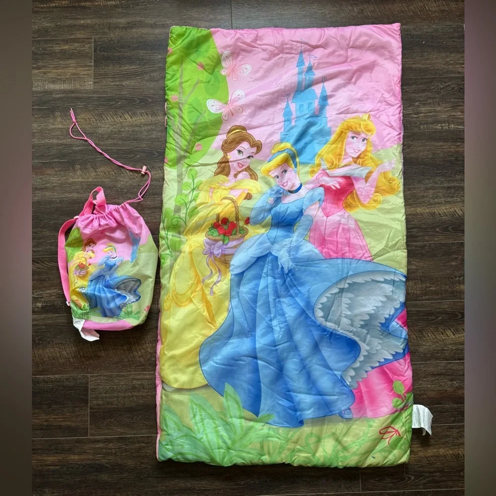 Disney Princess Sleeping Bag with Case